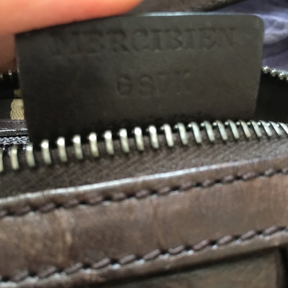 BALLY DARK BROWN LEATHER SMALL SHOULDER BAG PURSE - Picture 10 of 10